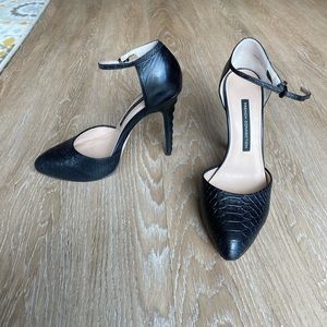 French Connection Catia Leather Pump Sz 39 / 8.5